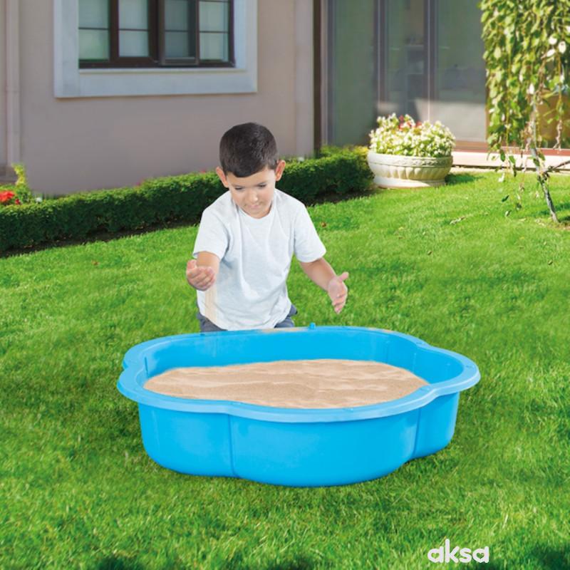 Dolu peskarnik/bazen plavi 