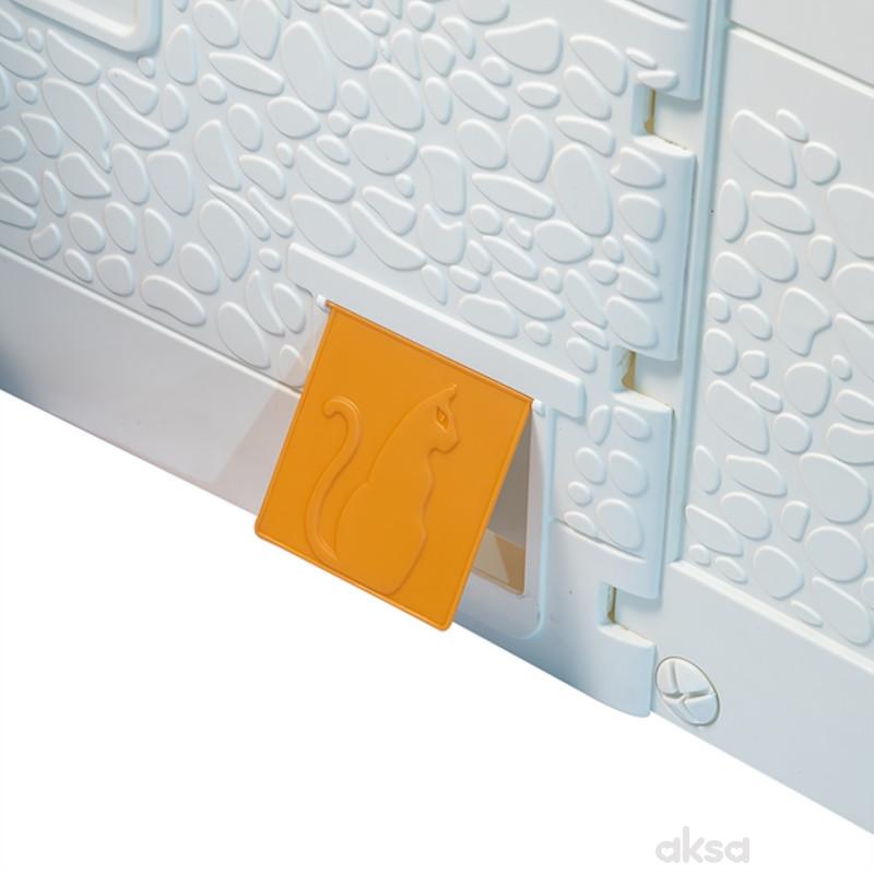 Dolu kućica za dvorište, bež 