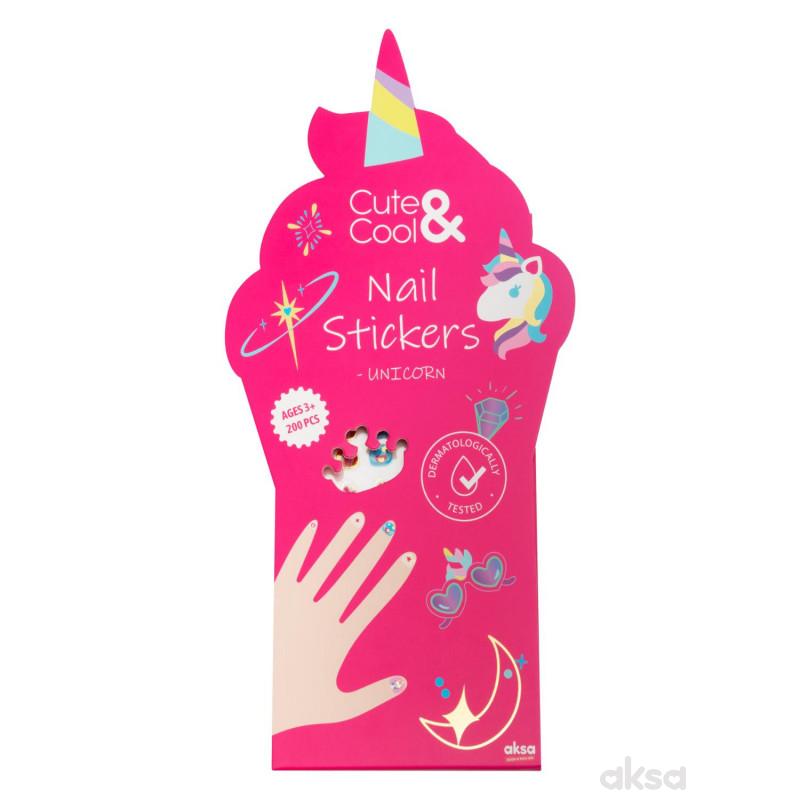 Cute&Cool stikeri za nokte jednorog 