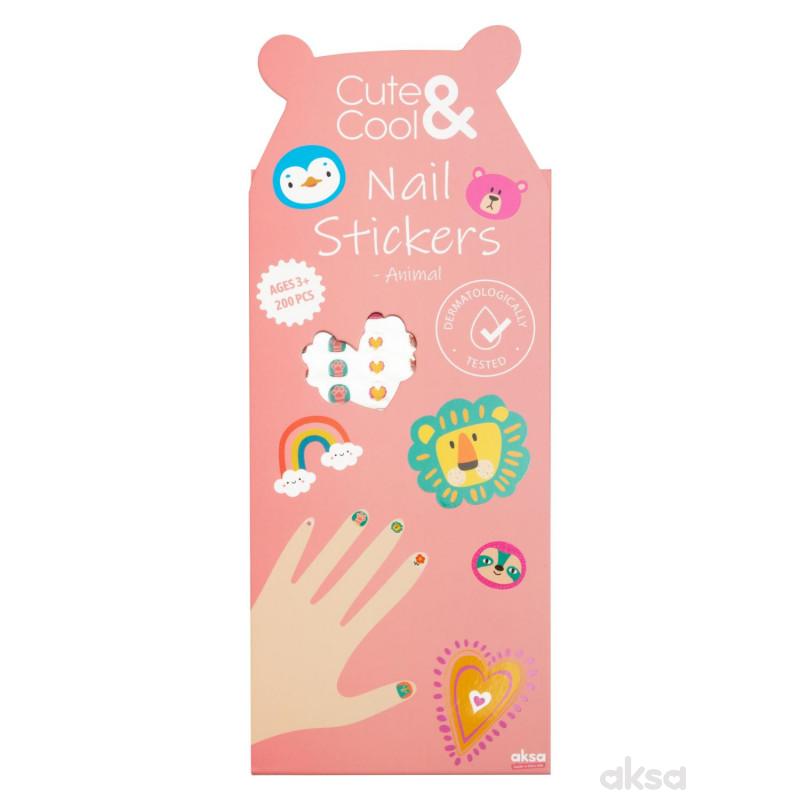 Cute&Cool stikeri za nokte životinjice 