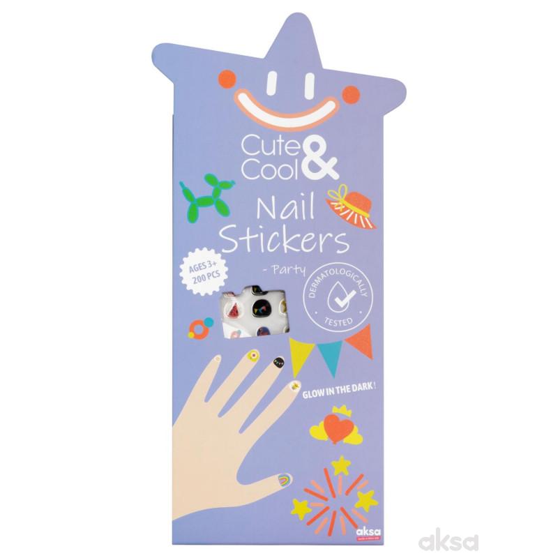 Cute&Cool stikeri za nokte party 