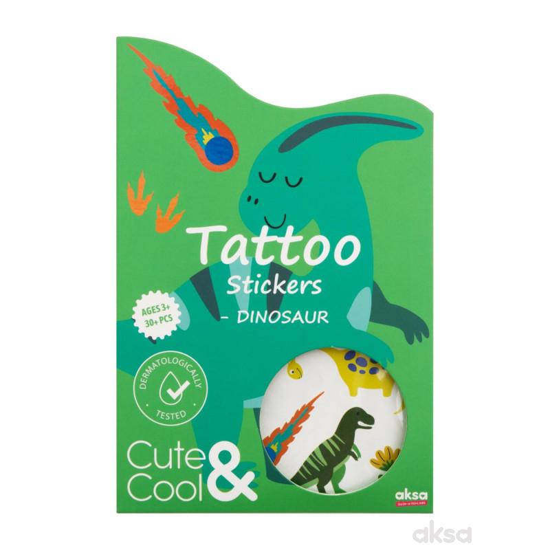 Cute&Cool tetovaže nalepnice dino 