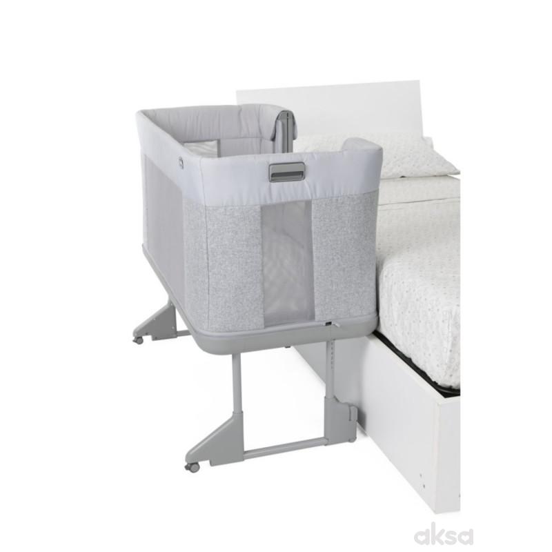 Chicco krevetac Next 2 Me Forever, Ash Grey 