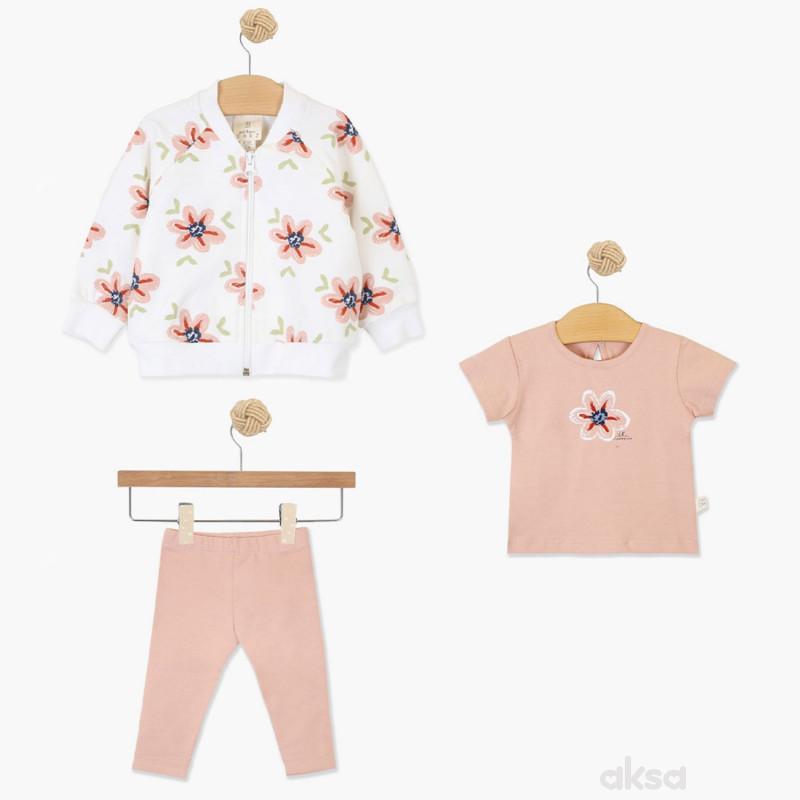 Just Kiddin komplet 3/1, devojčice 