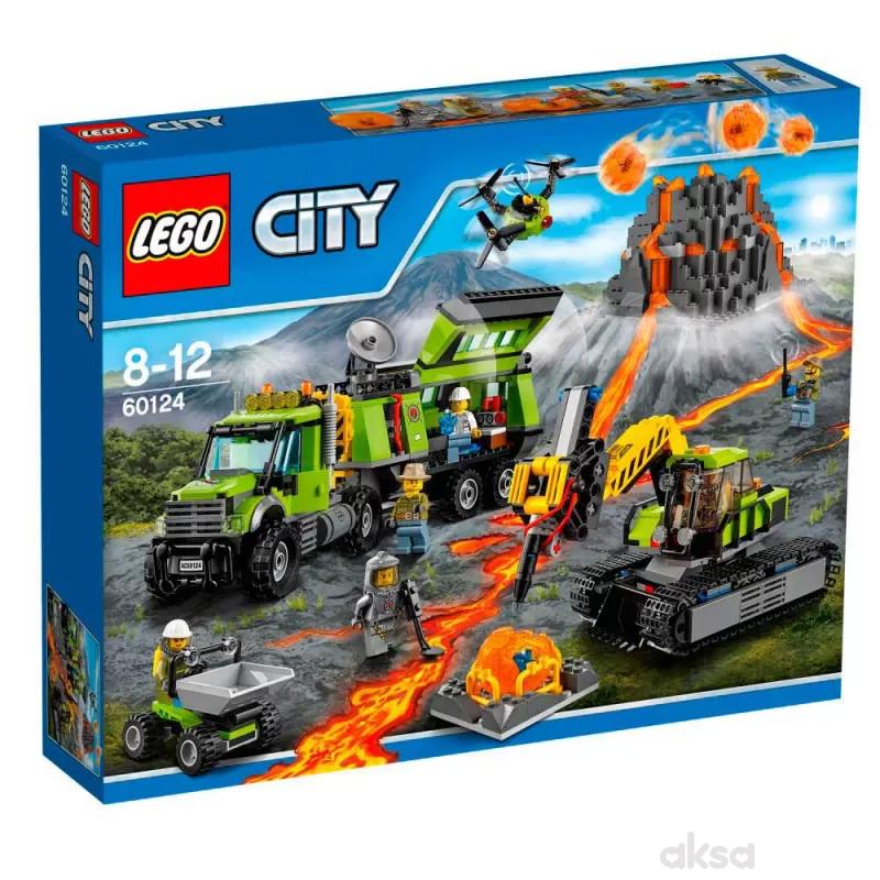 Lego city volcano exploration base 