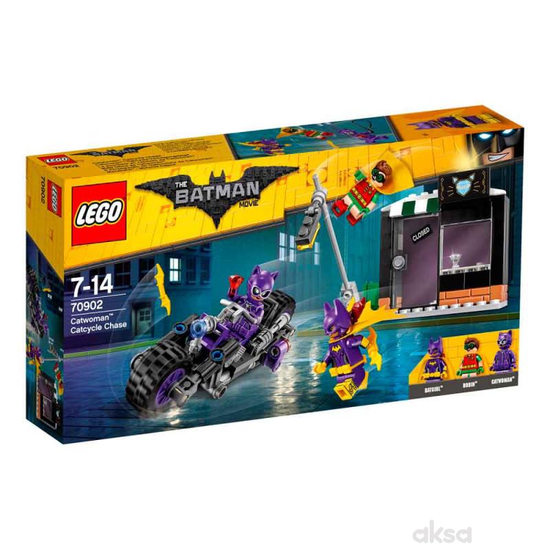 Lego Batman movie catwoman catcycle chase 