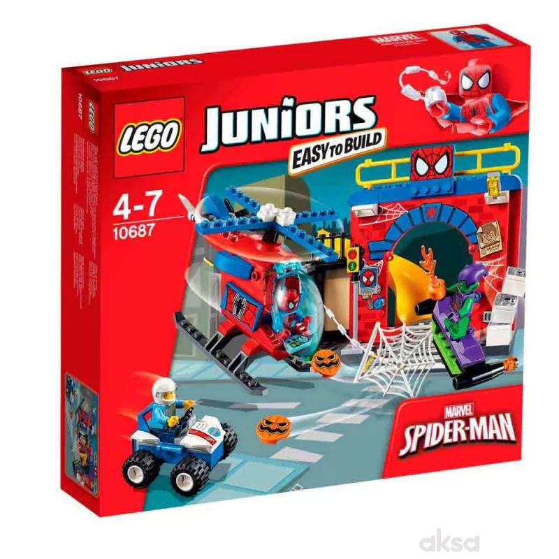 Lego juniors spider-man hideout 