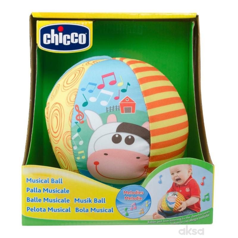 Chicco igračka plišana muzička lopta