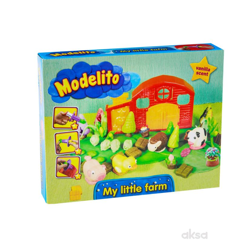 Modelito plastelin set farma