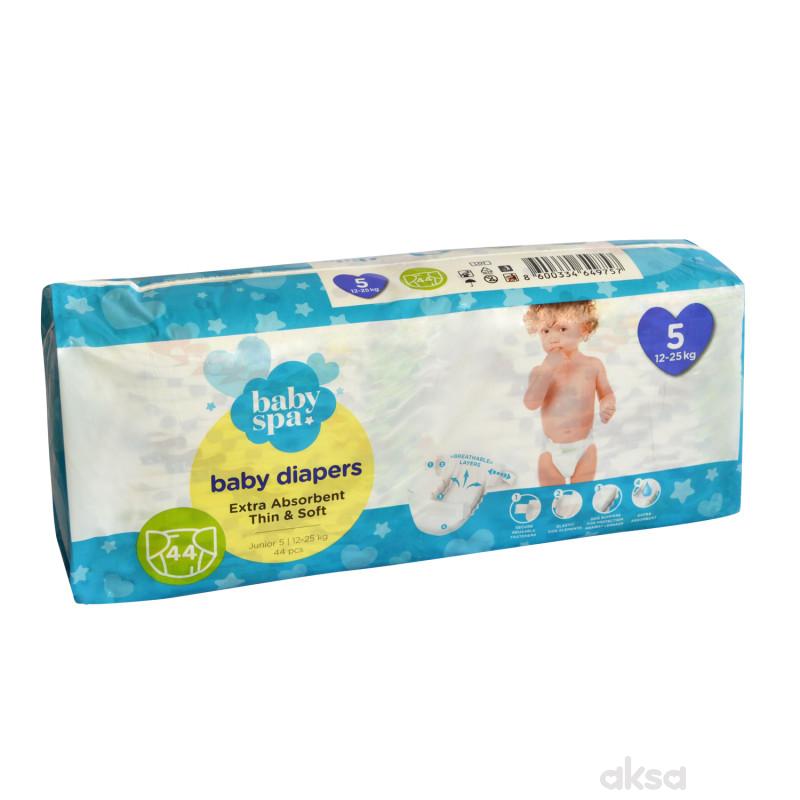 Baby spa pelene 5 junior 12-25kg 44kom