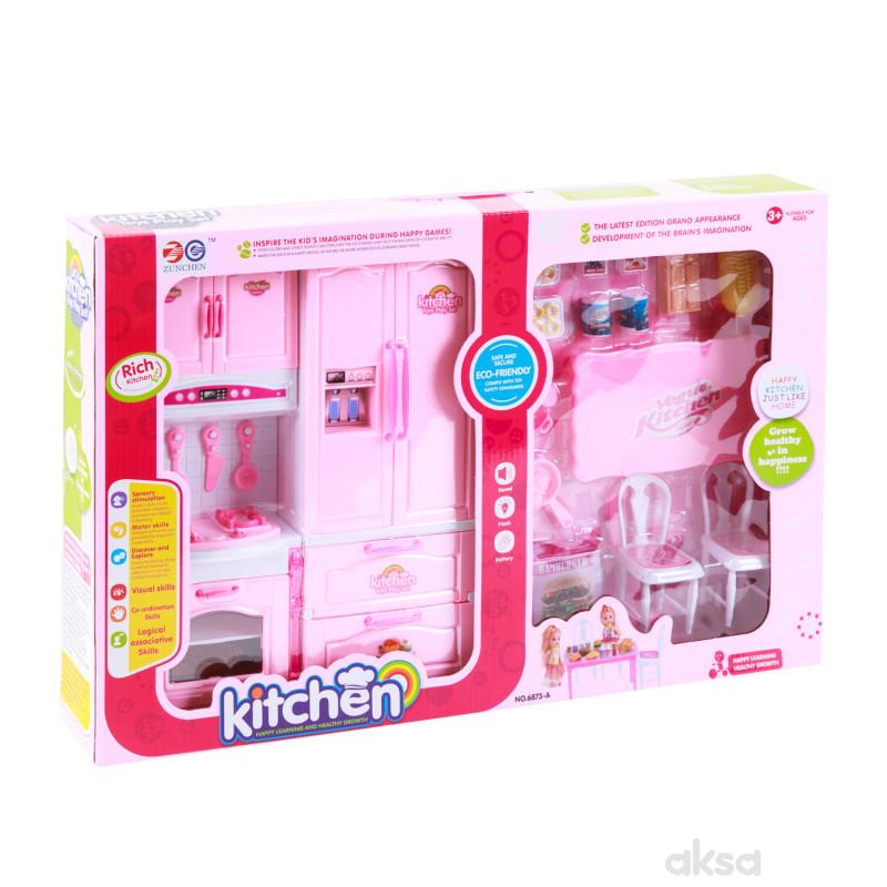 HK Mini kuhinjski set sa svetlom i muzikom veliki