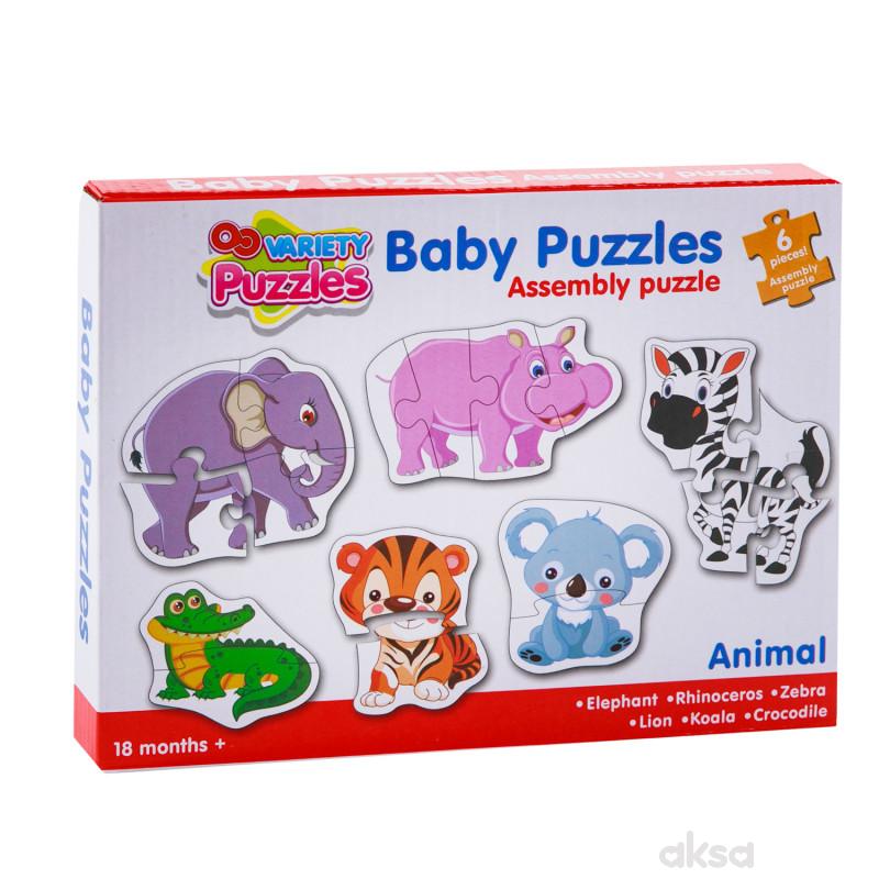 HK Mini baby puzzle safari