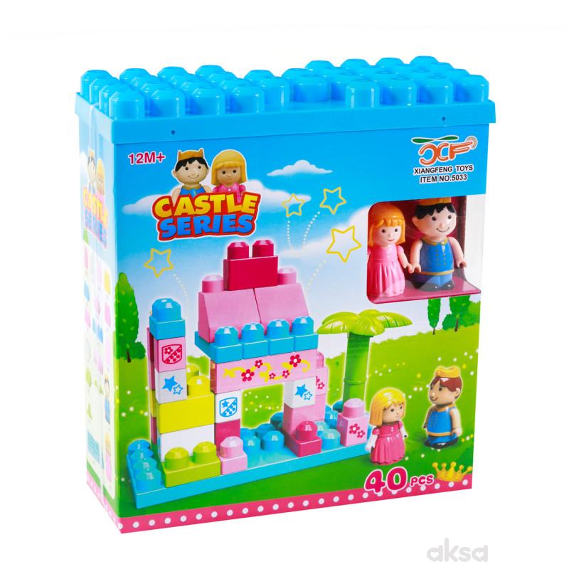 HK Mini baby kocke dvorac