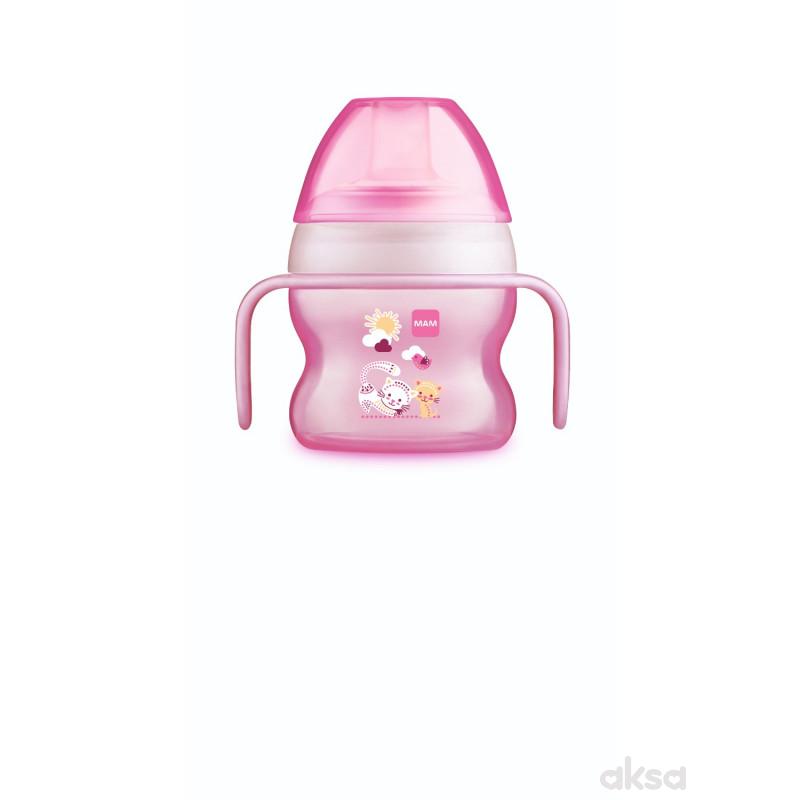 MAM čaša Start 150 ml sa silikonskim piskom, 4m+