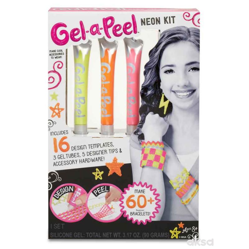 Gel-a-peel gelovi set sa neonskim gelom