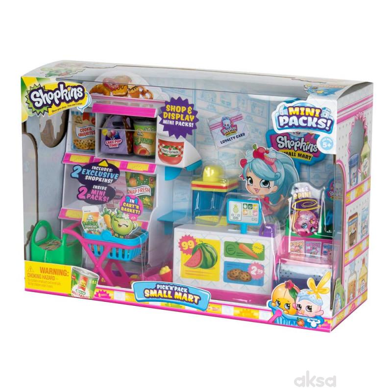 Shopkins pick n pack market set