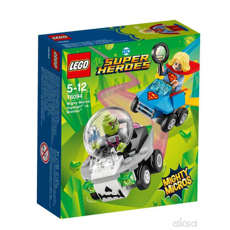 Lego Super heroes mighty micros Supergirl vs Brain