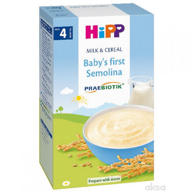 Hipp mlečna instant kaša bebin prvi griz 250g
