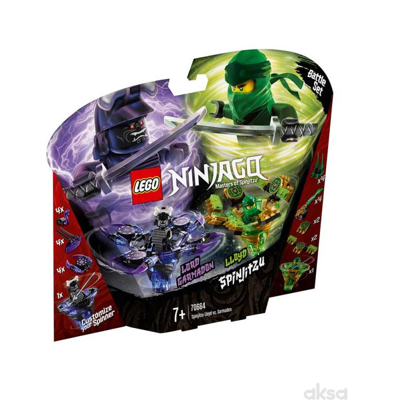 Lego Ninjago Spinjitzu Lloyd Vs. Garmadon