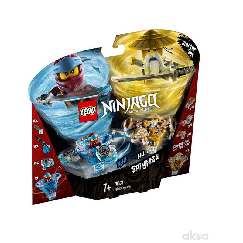 Lego Ninjago Spinjitzu Nya & Wu