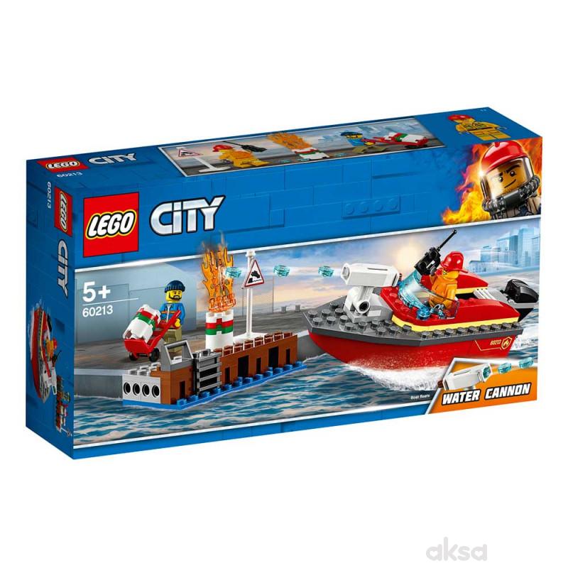 Lego City Dock Side Fire