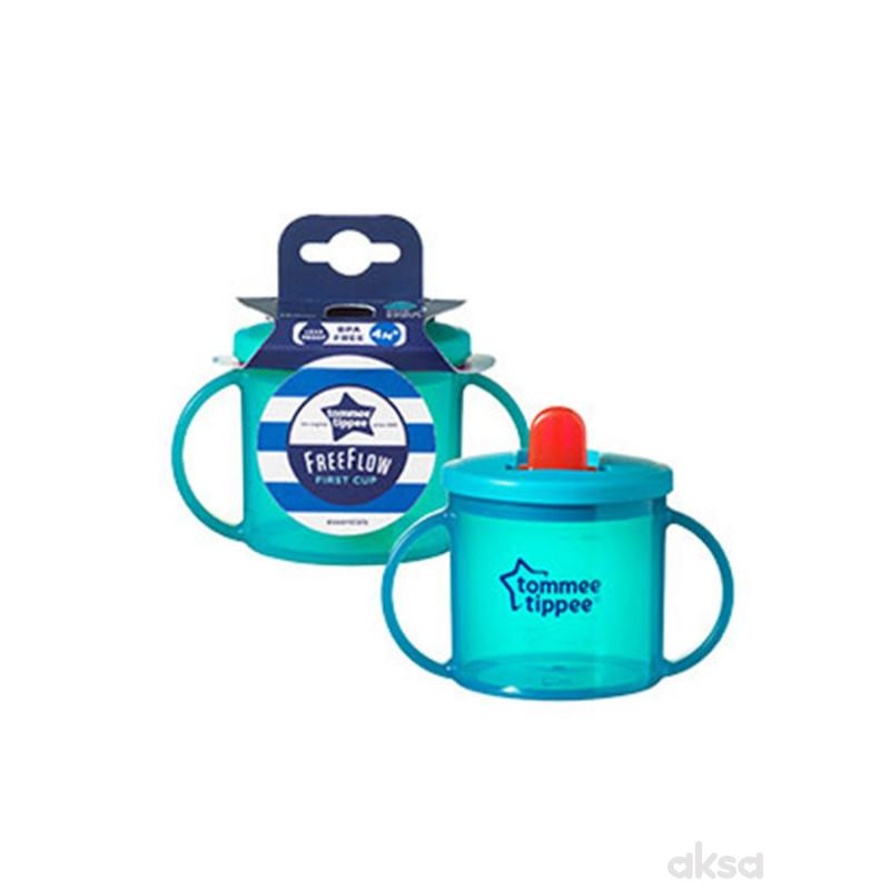 Tommee Tippee šolja Basic 190ml, plava 4m+