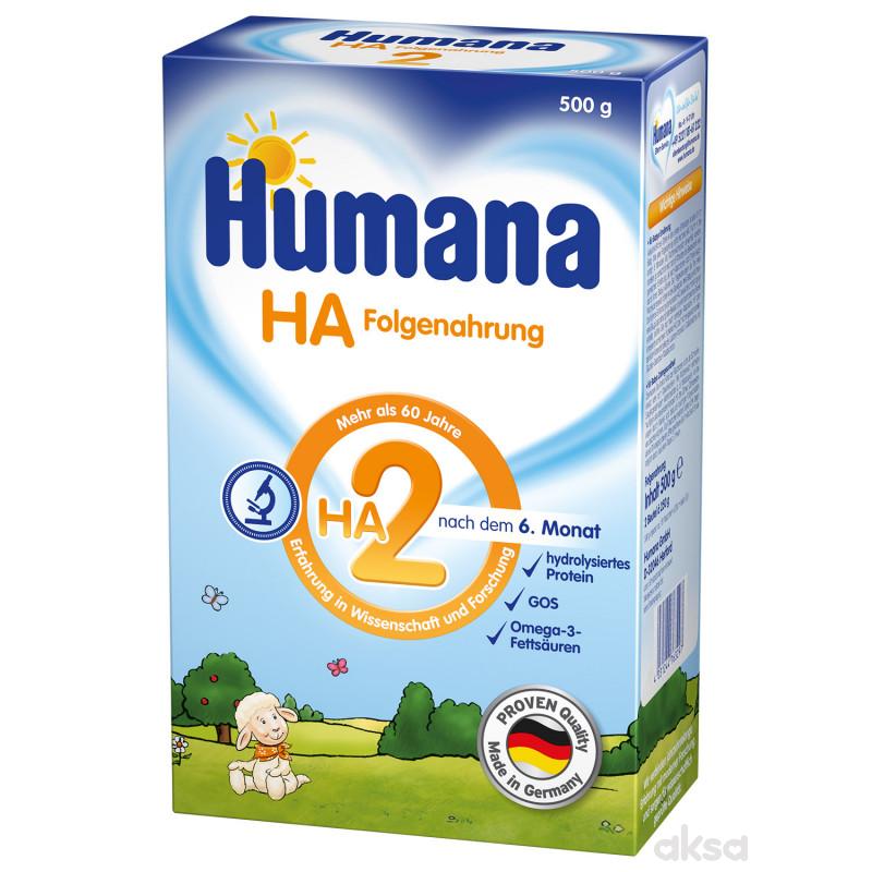 Humana mleko HA 2 500g,