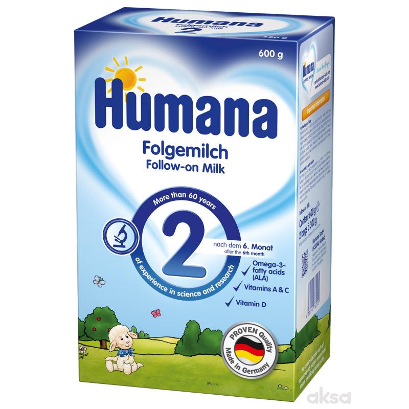 Humana mleko 2 PB 600 gr,