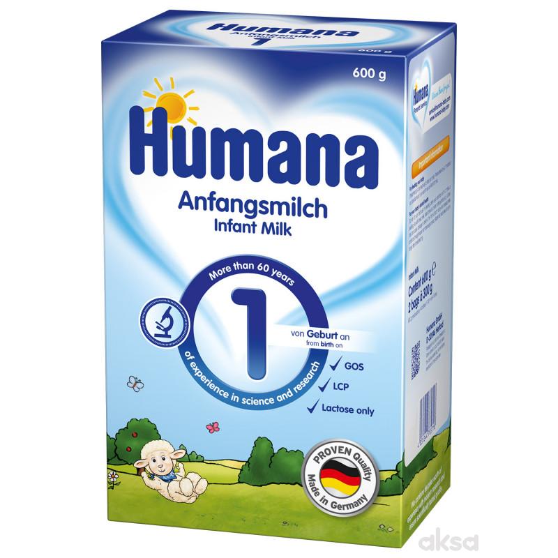 Humana mleko 1 PB 600g, od rođenja,