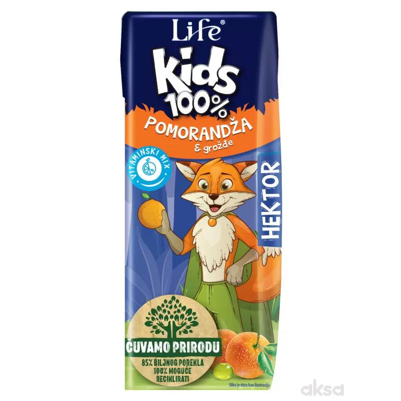 Nectar kids sok pomorandža 100% 0,2l 