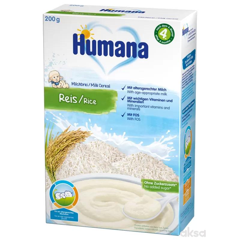 Humana mlečna kašica sa pirinčem 200g,