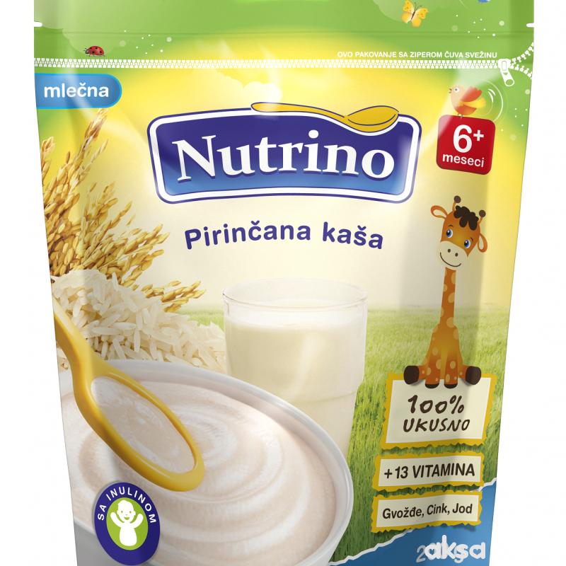 Nutrino mlečna instant kaša pirinač 200g