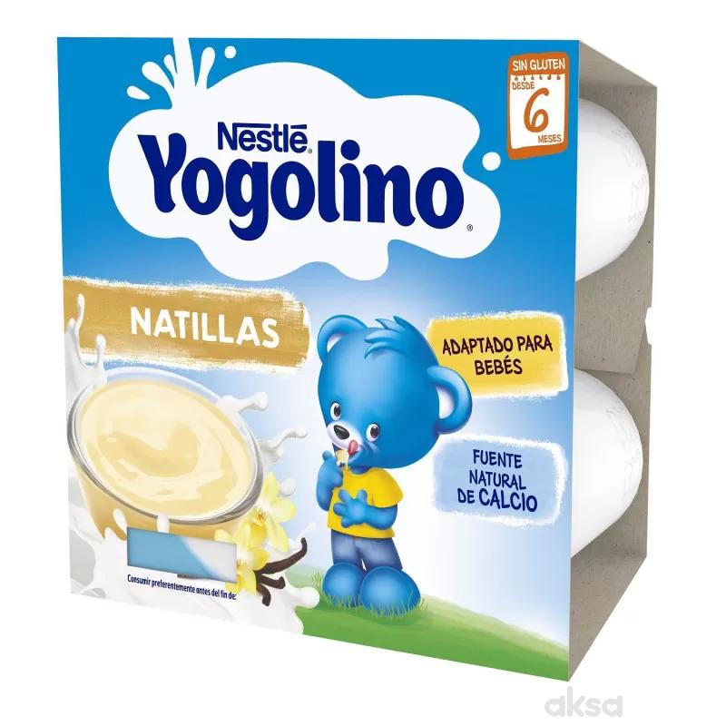 Nestle Yogolino mlečni desert vanila 4x100g