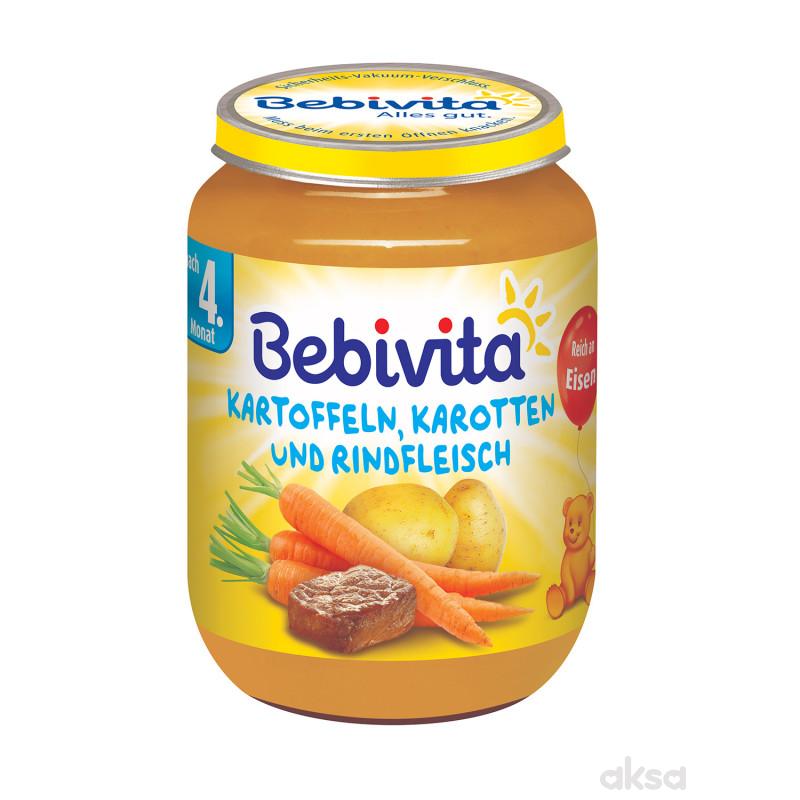 Bebivita kašica krompir, šarg. i govedina 190g