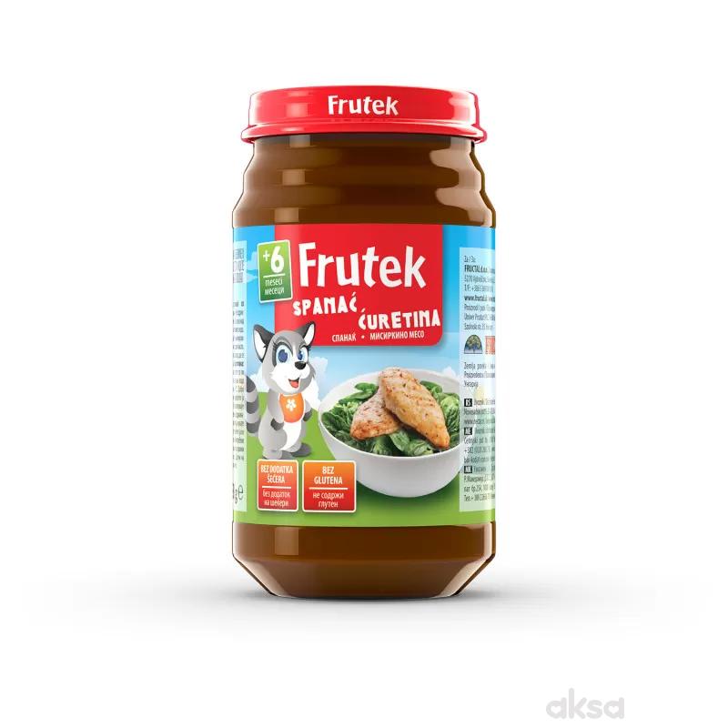 Frutek kašica spanać i ćuretina 190g