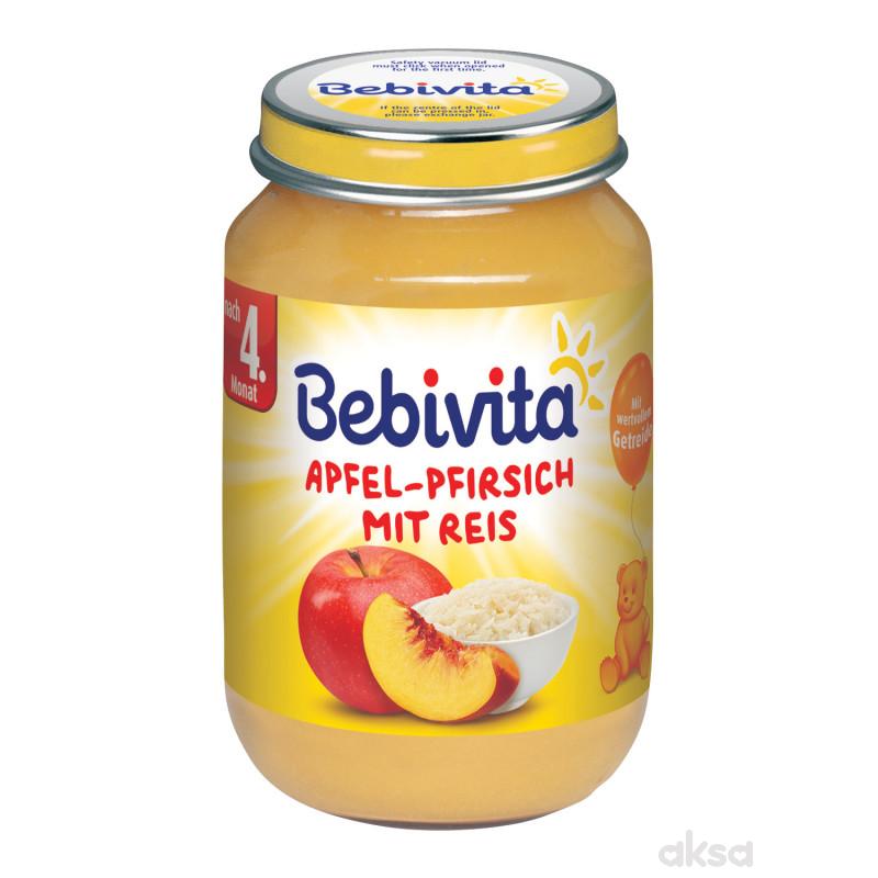 Bebivita kašica jab. breskva sa int. pirinč 190g