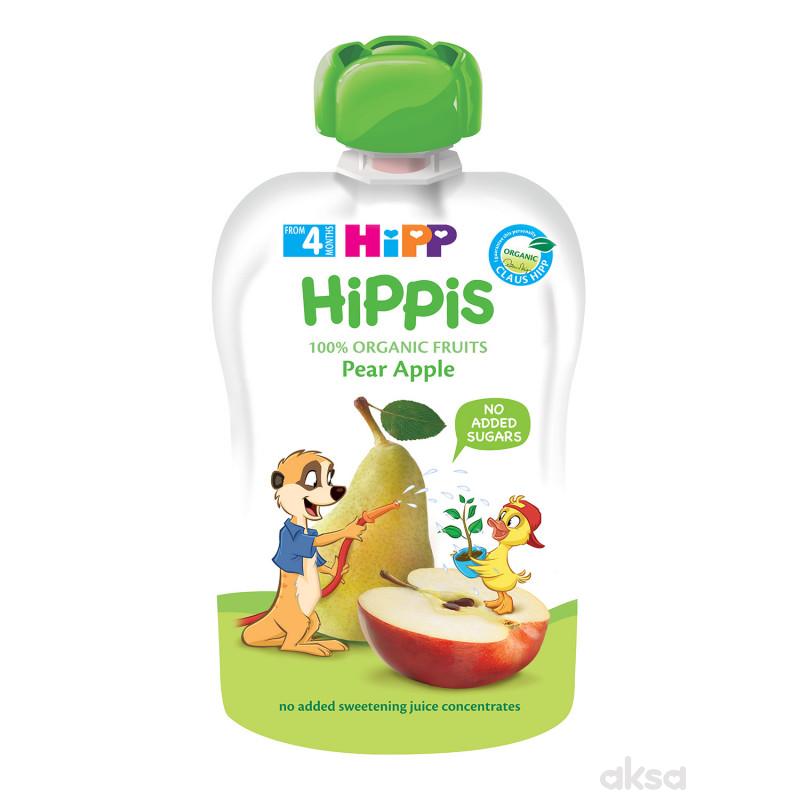 Hipp pouch kruška i jabuka 100g