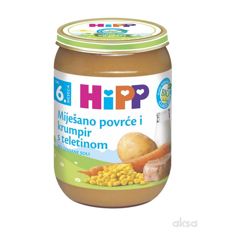 Hipp kašica povrće, krompir i teletina 190g