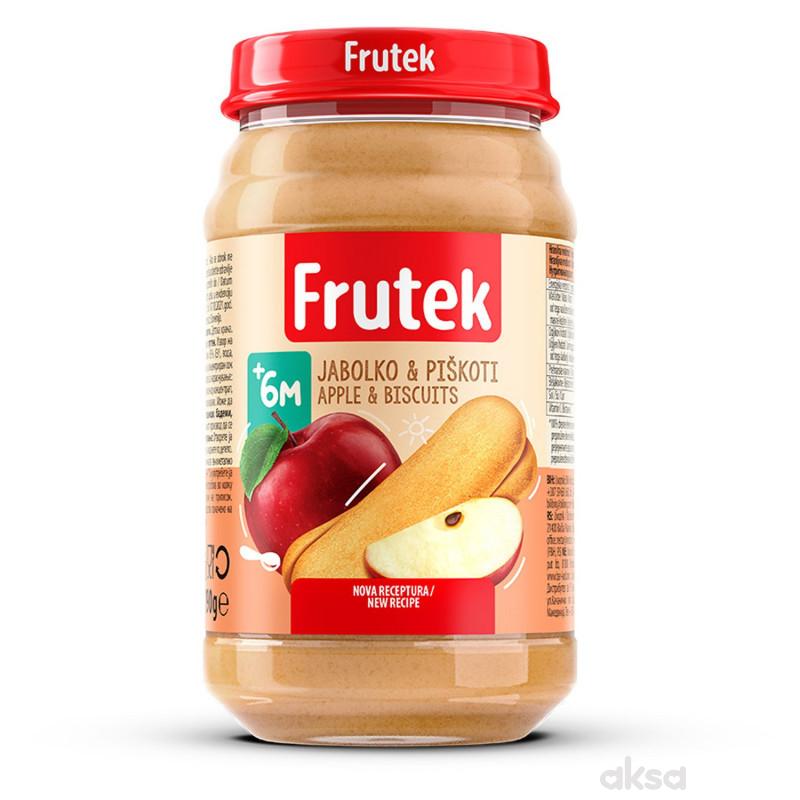 Frutek kašica keks i jabuka 190g