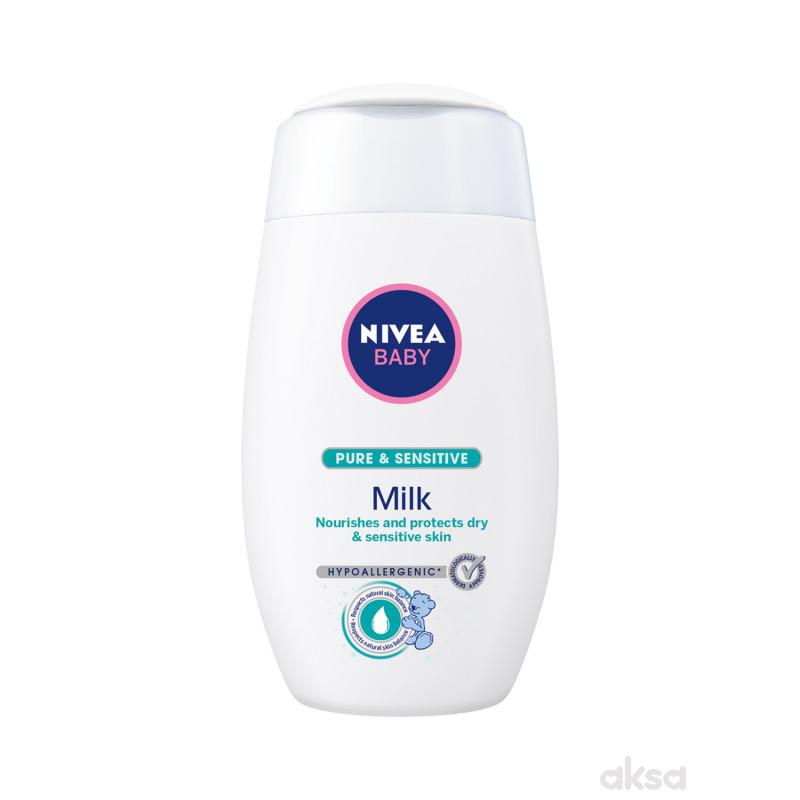 Nivea baby mleko za telo pure&sensitive 200ml