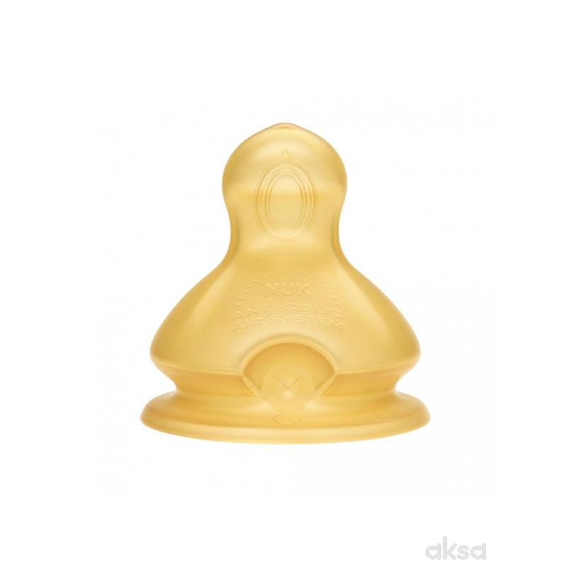 Nuk FC plus cucla kaučuk, brz protok (L), 0-6m