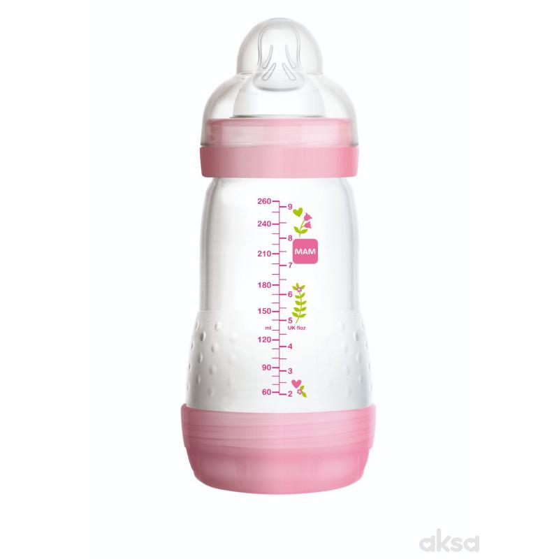 MAM flašica Anticolic 260ml, silikon, 2m+