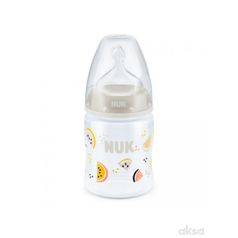 Nuk FC plus plastična flašica, silikon 150ml, 0-6m