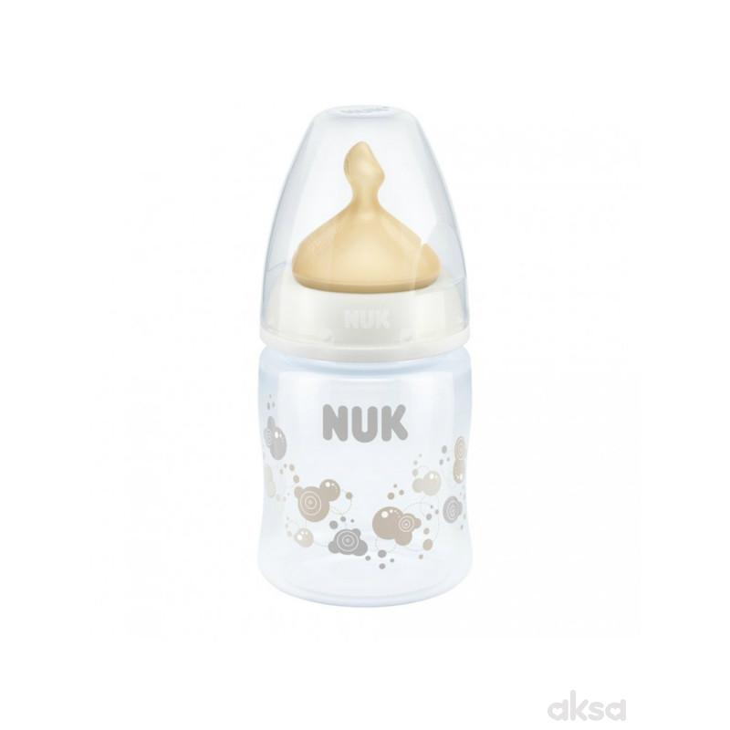 Nuk FC plus plastična flašica, kaučuk 150ml, 0-6m