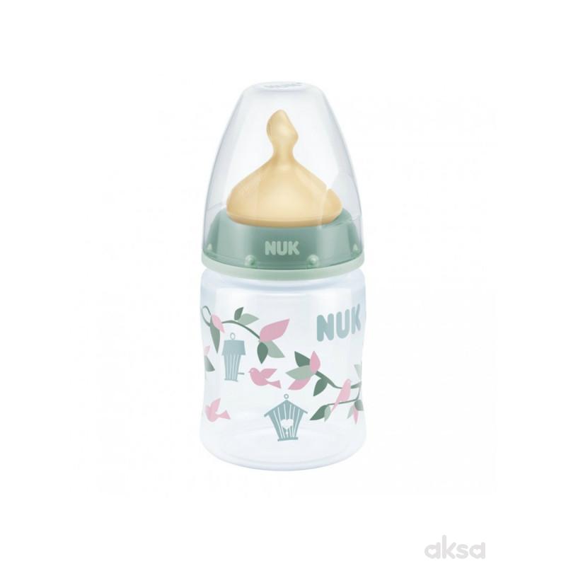 Nuk FC plus plastična flašica, kaučuk 150ml, 0-6m