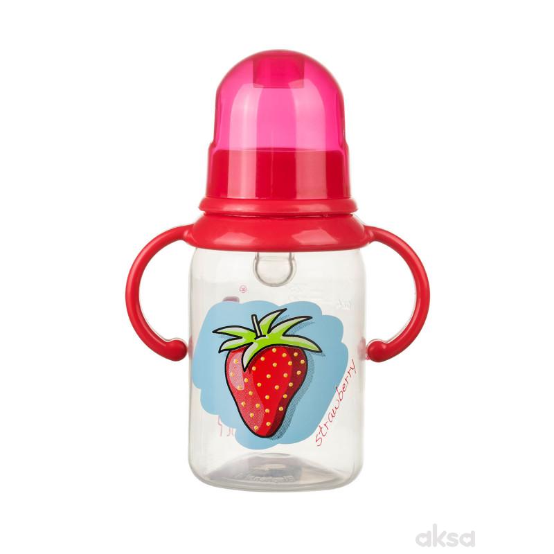 Akuku flašica PP 125 ml, silikon ručke