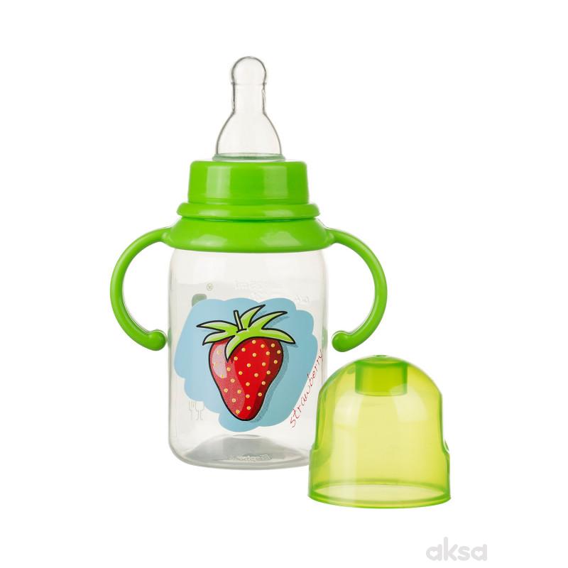 Akuku flašica PP 125 ml, silikon ručke