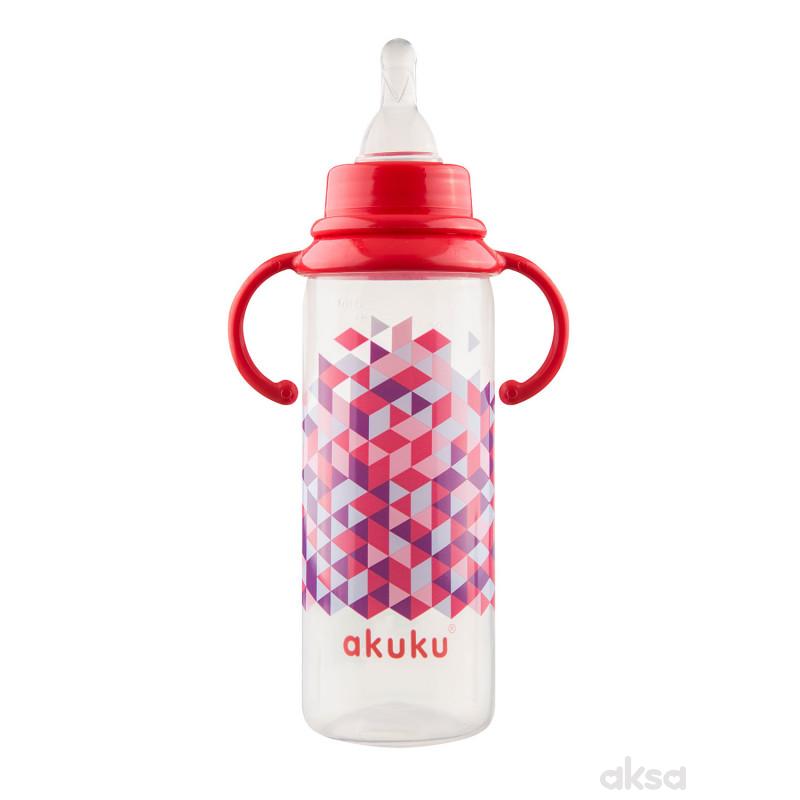 Akuku flašica PP 250 ml, silikon ručke