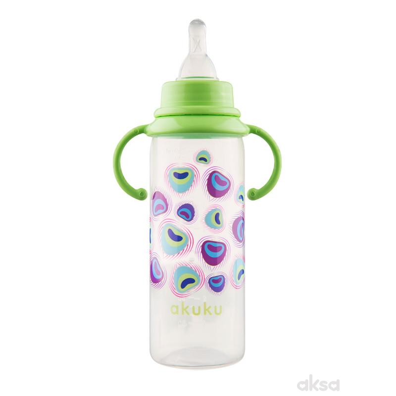 Akuku flašica PP 250 ml, silikon ručke