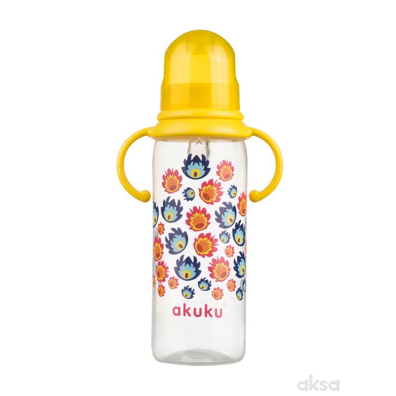 Akuku flašica PP 250 ml, silikon ručke